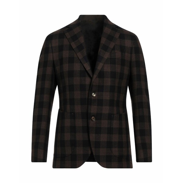 【送料無料】 エルビーエム1911 メンズ ジャケット&ブルゾン アウター Blazers Brown