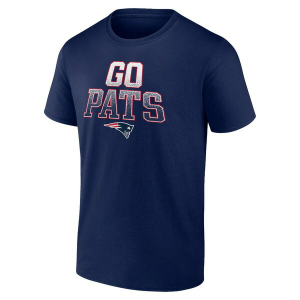 ファナティクス メンズ Tシャツ トップス New England Patriots Hometown Heavy Hitter Graphic TShirt