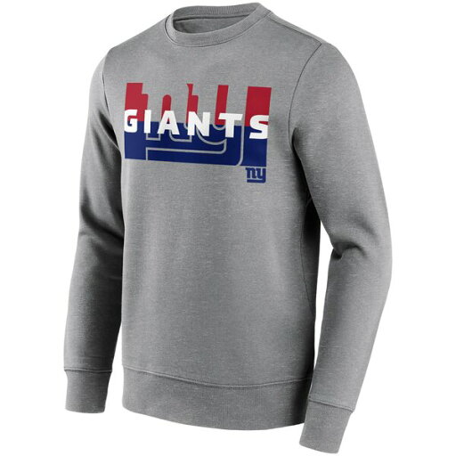 ファナティクス メンズ パーカー・スウェットシャツ アウター New York Giants Square Off Crew Sweatshirt ファナティクス メンズ パーカー・スウェットシャツ アウター New York Giants Square Off Crew Sweatshirt