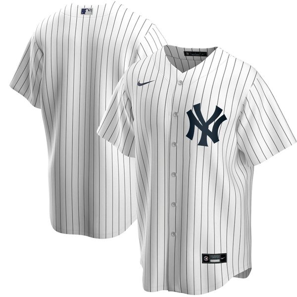 ナイキ メンズ ユニフォーム トップス New York Yankees Nike Official Replica Home Jersey