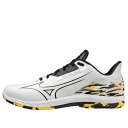 Mizuno ミズノ メンズ スニーカー 【Mizuno Wave Drive NEO 3 'White Black Yellow' 81GA220004】 サイズ US_10(28.0cm)