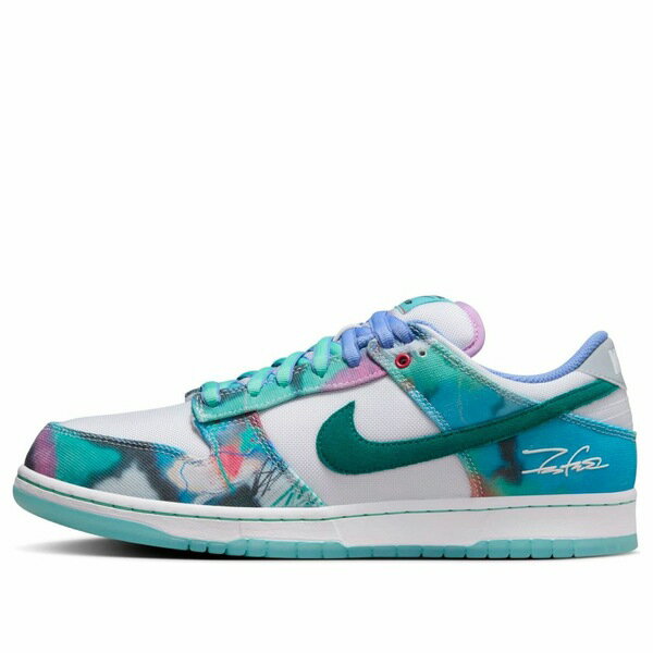 Nike ナイキ メンズ スニーカー 【Nike x Futura Laboratories SB Dunk Low 'Bleached Aqua' HF6061-400】 サイズ US_10.5(28.5cm)