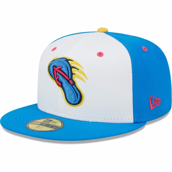 ニューエラ メンズ 帽子 アクセサリー San Antonio Missions New Era Copa De La Diversion 59FIFTY Fitted Hat White/Blue