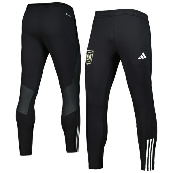 アディダス メンズ カジュアルパンツ ボトムス LAFC adidas 2023 OnField Team Crest AEROREADY Training Pants Black