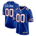 ナイキ メンズ ユニフォーム トップス Keon Coleman Buffalo Bills Nike 2024 NFL Draft Player Game Jersey Royal