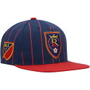 ミッチェル＆ネス ミッチェル&ネス メンズ 帽子 アクセサリー Real Salt Lake Mitchell & Ness Team Pin Snapback Hat Navy