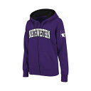 コロシアム レディース パーカー・スウェットシャツ アウター Women's Purple Northwestern Wildcats Arched Name ...