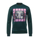 【送料無料】 トラサルディ メンズ パーカー・スウェットシャツ アウター Sweatshirts Dark green