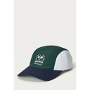 ラルフローレン メンズ 帽子 アクセサリー WIMBLEDON MESH PANELED RIPSTOP CAP - Cap - moss agate/refined navy