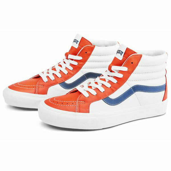 Vans バンズ メンズ スニーカー 【Vans SK8-Hi Reissue Vlt Lx 'White Orange' VN0A4BVH22E】 サイズ US_9(27.0cm)