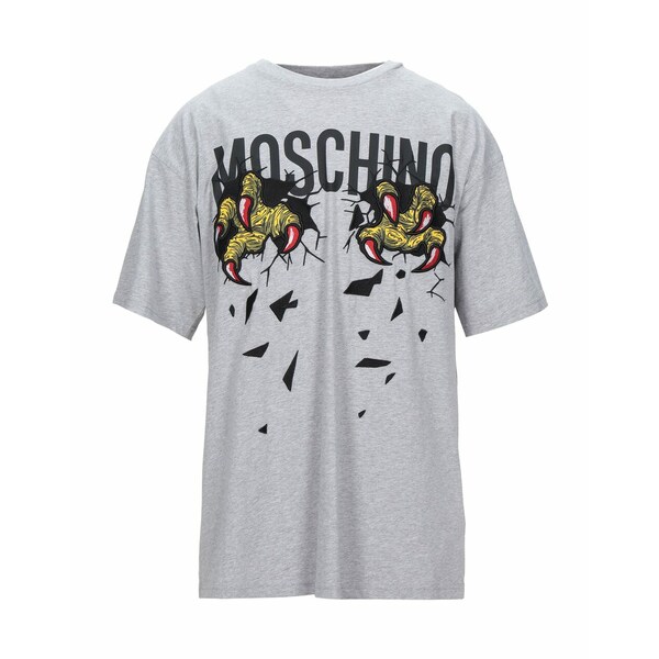 モスキーノ Tシャツ メンズ 【送料無料】 モスキーノ メンズ Tシャツ トップス T-shirts Grey
