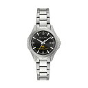 楽天astyブロバ レディース 腕時計 アクセサリー Alabama State Hornets Bulova Women's Stainless Steel Sport Classic Watch Black