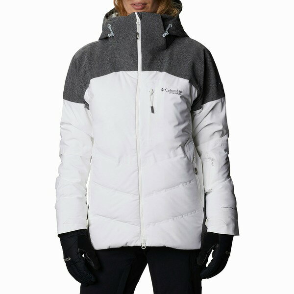 コロンビア レディース ジャケット＆ブルゾン アウター Columbia Powder Keg II Jacket - Women's White, Cirrus