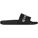 Givenchy ジバンシー メンズ スニーカー 【Givenchy Paris Flat Sandals】 サイズ US_9(27.0cm) Black White