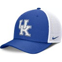 ナイキ レディース 帽子 アクセサリー Nike Men's Kentucky Wildcats Blue Rise Adjustable Trucker Ha...
