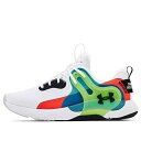 Under Armour アンダーアーマー メンズ スニーカー 【Under Armour HOVR Apex 3 Running Shoes White/Green 3024271-100】 サイズ US_8(26.0cm)(4)