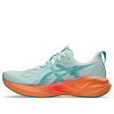 ASICS アシックス メンズ スニーカー 【ASICS Novablast 5 'Soothing Sea Wave Teal Orange' 1011B974-400】 サイズ US_10.5(28.5cm)(4)