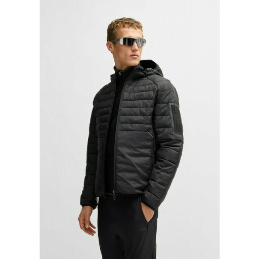 ボス メンズ ジャケット&ブルゾン アウター Light jacket - black one ボス メンズ ジャケット&ブルゾン アウター Light jacket - black one