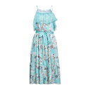 ブルーガール レディース ワンピース トップス Midi dresses Sky blue