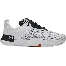 アンダーアーマー メンズ フィットネス スポーツ Under Armour Men's TriBase Resign 5 Shoes White/Black/White