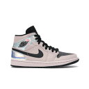Jordan ジョーダン レディース スニーカー 【Jordan 1 Mid Dirty Powder Iridescent (Women's)】 サイズ US_9.5(26.5cm) Barely Rose/Black-Black-Multi-Color(4)