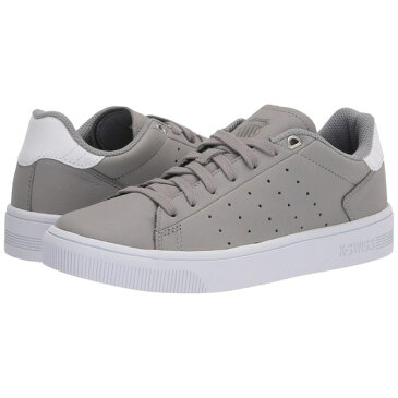 ケースイス メンズ スニーカー シューズ K-Swiss Men's Low-Top Sneakers Alloy/White