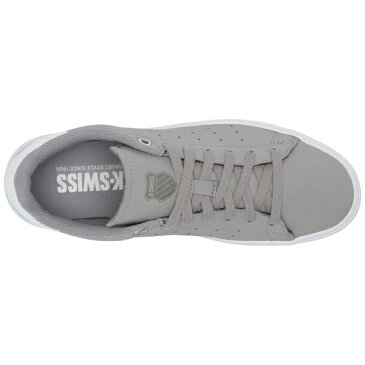 ケースイス メンズ スニーカー シューズ K-Swiss Men's Low-Top Sneakers Alloy/White