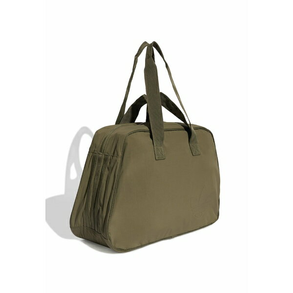 アディダスオリジナルス メンズ サンダル シューズ BOWLING - Weekend bag - olive strata