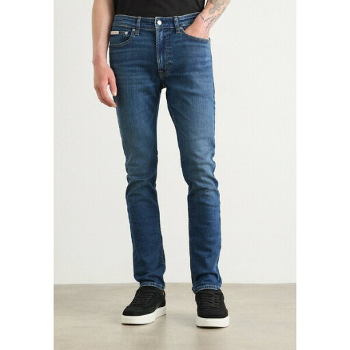 カルバンクライン メンズ デニムパンツ ボトムス SKINNY - Jeans Skinny Fit - oil slick カルバンクライン メンズ デニムパンツ ボトムス SKINNY - Jeans Skinny Fit - oil slick