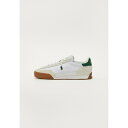 ラルフローレン レディース スニーカー シューズ HESTER LOW - Trainers - white/green