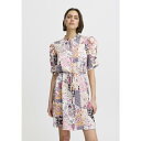 イチ レディース ワンピース トップス IHNina - Shirt dress - pink lady patch print
