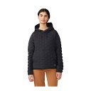 マウンテンハードウェア レディース パーカー・スウェットシャツ アウター Stretchdown Light Pullover Hoodie Black