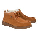 ヘイデュード メンズ ブーツ シューズ Wally Mid GripR Warmth Brown