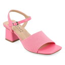 ジャーニーコレクション レディース ヒール シューズ Evylinn Pink(4)