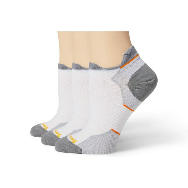 ޡȥ ǥ   Run Zero Cushion Low Ankle Socks 3-Pack White