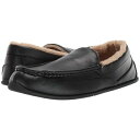 ディアースタッグス メンズ サンダル シューズ Spun Slipper Black Smooth