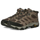 メレル メンズ ブーツ シューズ Moab 3 Mid Waterproof Boulder