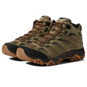 メレル メンズ ブーツ シューズ Moab 3 Mid Waterproof Olive/Gum
