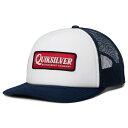 クイックシルバー メンズ 帽子 アクセサリー Ways Trucker Cap Navy
