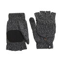 スマートウール メンズ 手袋 アクセサリー Cozy Grip Flip Mitt Black