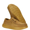 ヘイデュード メンズ スリッポン・ローファー シューズ Wally COMF Suede Golden Yellow(4)