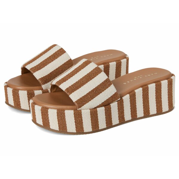 マーク・フィッシャー レディース ヒール シューズ Daylin Medium Natural Stripe Multi