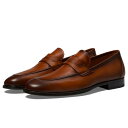 マグナーニ メンズ スリッポン・ローファー シューズ Keagan Penny Cuero/Mid Brown