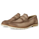 ステイシーアダムス メンズ スリッポン・ローファー シューズ Hopkins Penny Slip-On Sand Suede