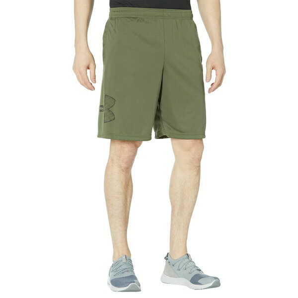 アンダーアーマー メンズ カジュアルパンツ ボトムス UA Tech Graphic Shorts Marine Olive Drab Green/Black
