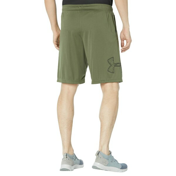 アンダーアーマー メンズ カジュアルパンツ ボトムス UA Tech Graphic Shorts Marine Olive Drab Green/Black