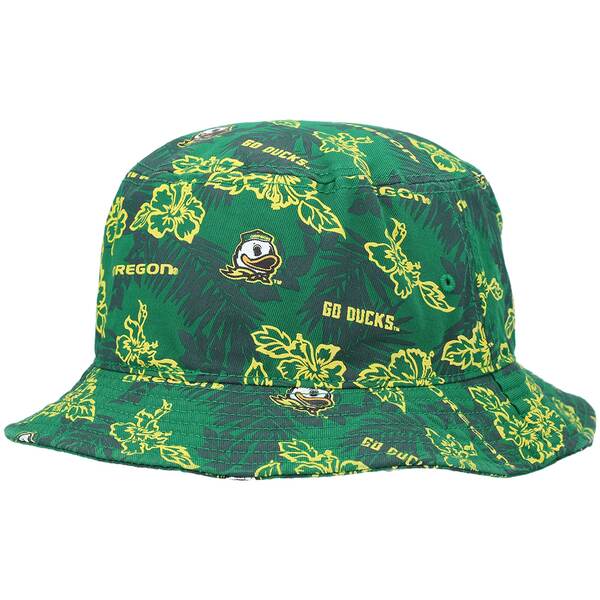 CXv[i[ Y Xq ANZT[ Oregon Ducks Reyn Spooner Floral Bucket Hat Green