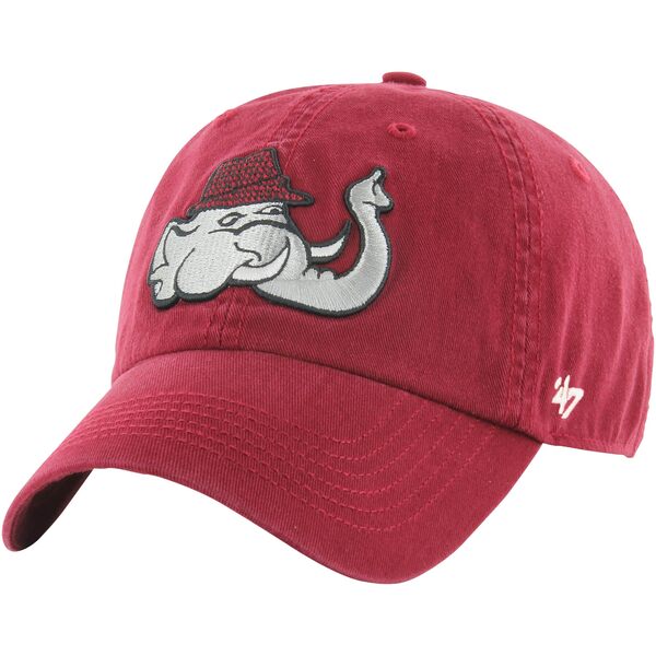 楽天astyフォーティーセブン メンズ 帽子 アクセサリー Alabama Crimson Tide '47 Franchise Fitted Hat Crimson