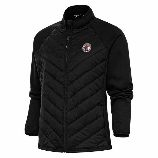 ƥ ǥ 㥱åȡ֥륾  Tampa Spartans Antigua Women's Altitude FullZip Puffer Jacket Black