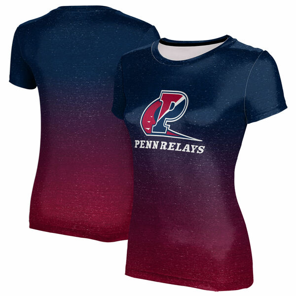 プロスフィア レディース Tシャツ トップス Pennsylvania Quakers ProSphere Women 039 s Penn Relays T Shirt Navy